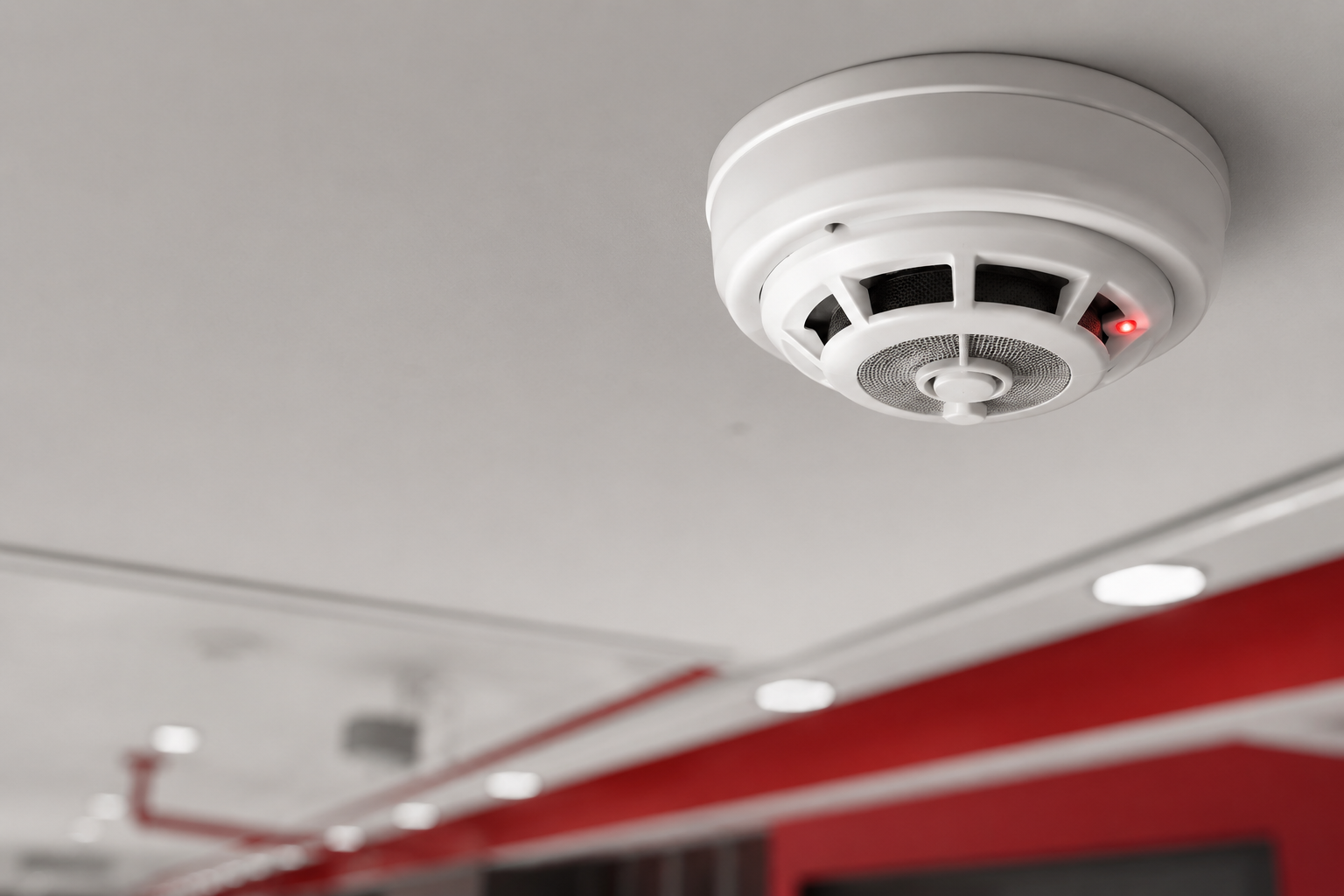 Fire alarm installation - smoke detector